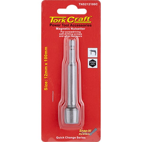 Tork Craft Nutsetter Magnetic 12mmx100mm 1/Card