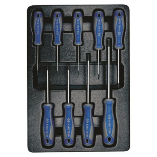 King Tony - Screwdrivers Torx Tamper Proof T8-T40 9 Piece