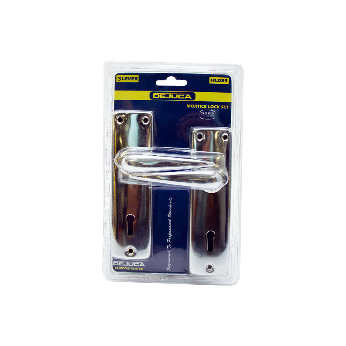 Dejuca - Mortice Lock Set - 3l - Cp - Sabs - Blister