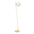 Rondo4 Floor Light Brushed Brass