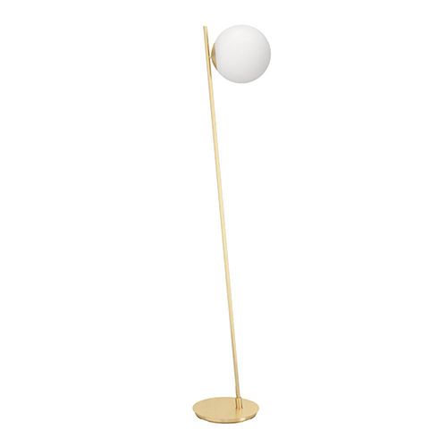 Rondo4 Floor Light Brushed Brass
