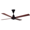 Colonial - Ceiling Fan - 4 Blades - Black