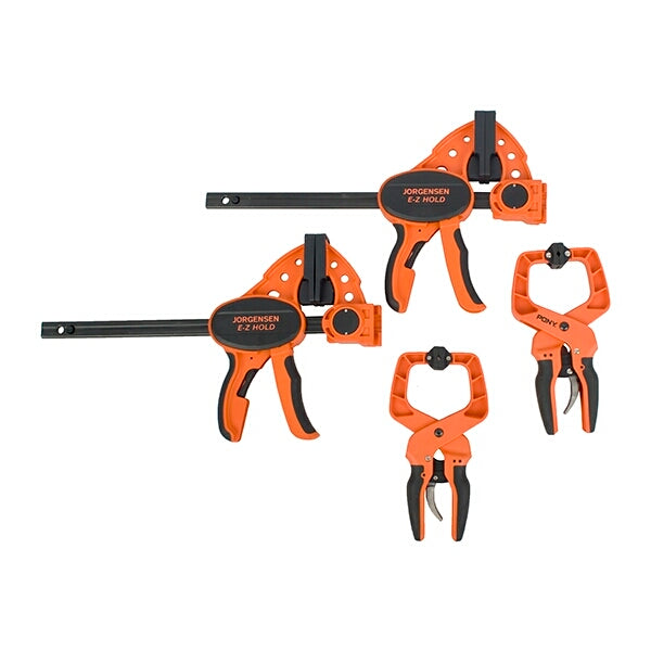 Jorgensen 4 Piece Clamp Set - 2 x 6 Inch - 150mm