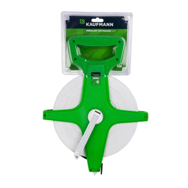 Kaufmann Tape Measure Fibre Glass Crp-J3 100m