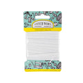 Haberdashery - Elastic - White - 6mm x 3m