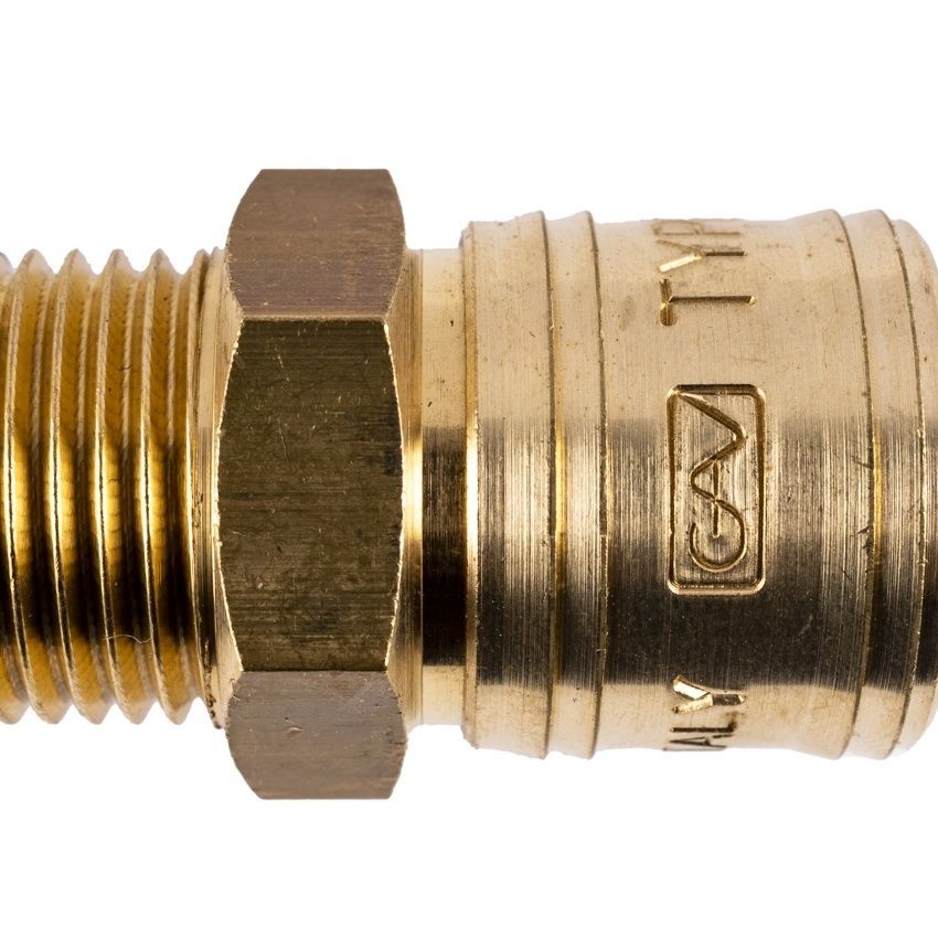 Gav Brass Male Quick Coupler 1/2'M