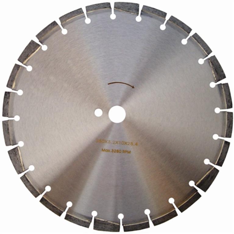 Tork Craft - Diamond Blade Brazed 350 x 25.4mm for Asphalt Tar