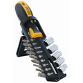 Screwdriver Set 15 Piece with Bits Sockets & Belt Clip