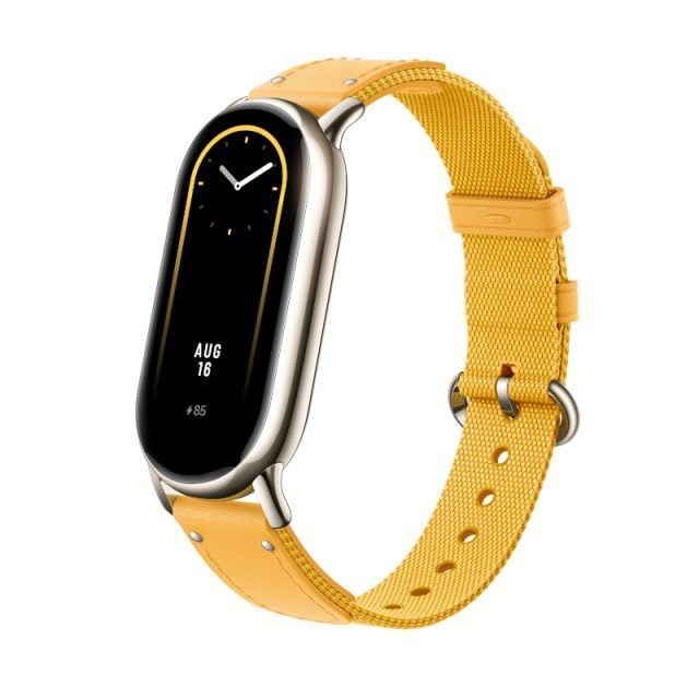Braided Strap for Xiaomi Smart Band 8 - Yellow