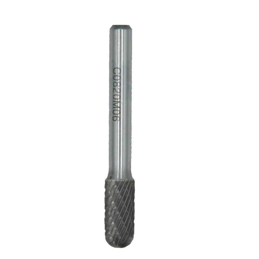 Burr Tct Cylinder Ball Nose 8X20X6Mm