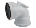 Agrinet SABS Waste Pan Connector Bend - 110mm