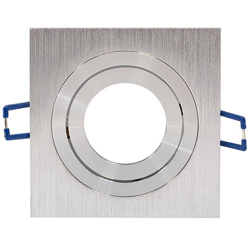 CNC Tilt Square Downlight 95mm Dia Aluminium