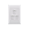 Switch 3L - 2X4 White E/Mate