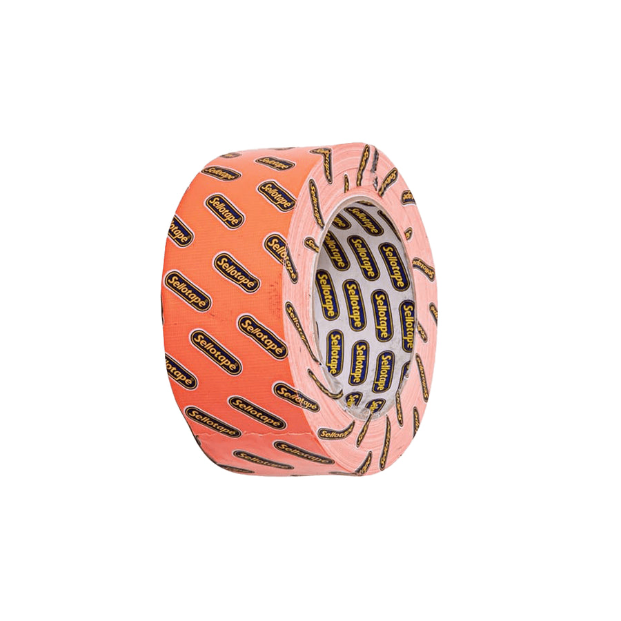 Tape Sello Duct Lumo Orange 48Mmx20M
