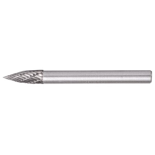 Tork Craft Rotary Burr Tungsten 6x18x6mm Conical Curve