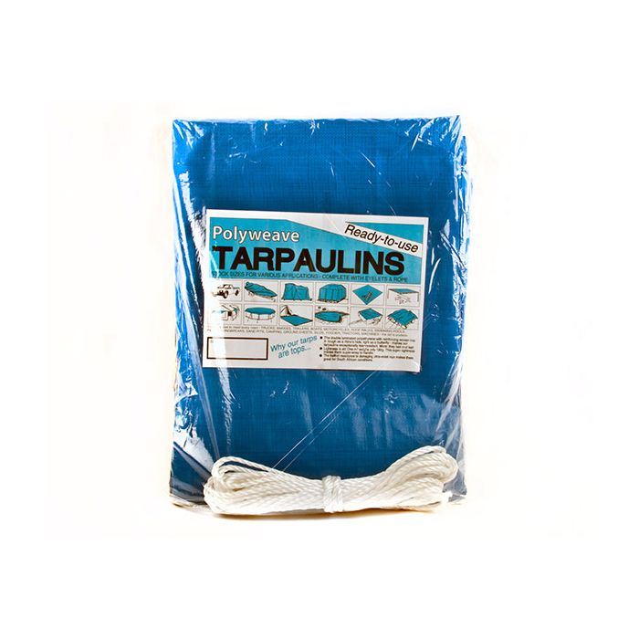 Protarp - Polyweave Tarpaulin 180g 2X3M Blue