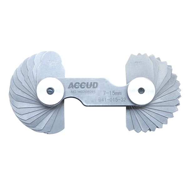 ACCUD Radius Gauge 7.5-15mm
