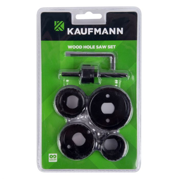 Kaufmann - Hole Saw Wood 5 Piecee Set