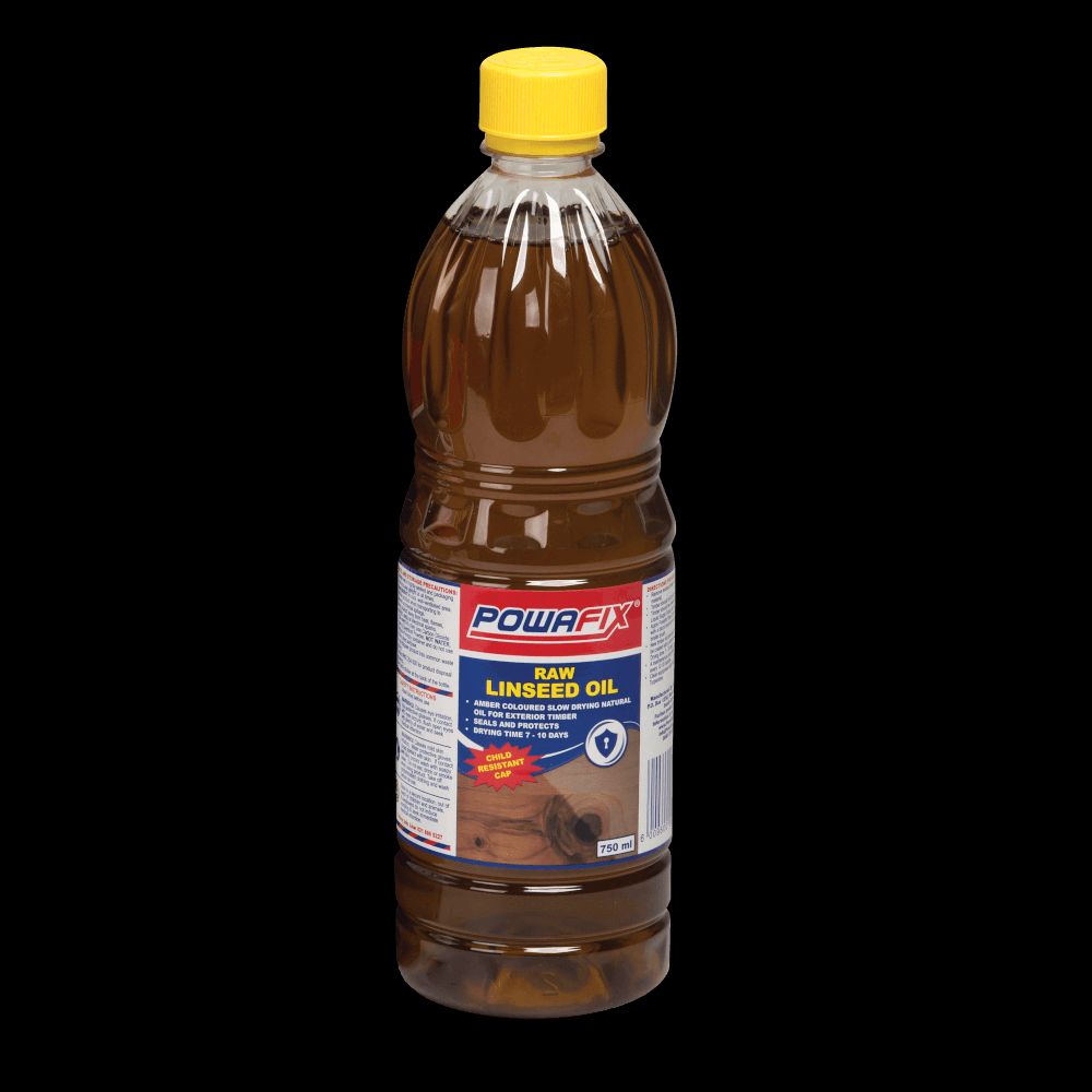 Powafix Raw Linseed Oil 750ml