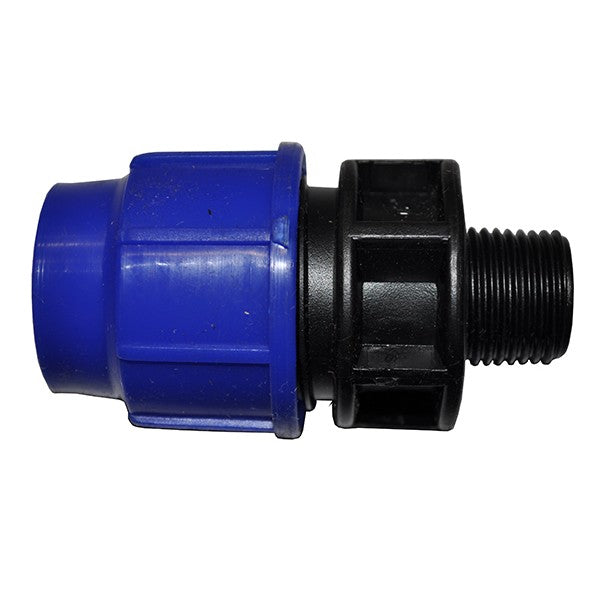 Male Compression Adaptor - 75mm x 3 Inch