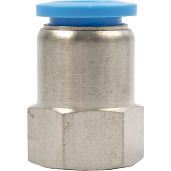Aircraft Pu Hose Fitting Straight Stud 12mm-1/4 F