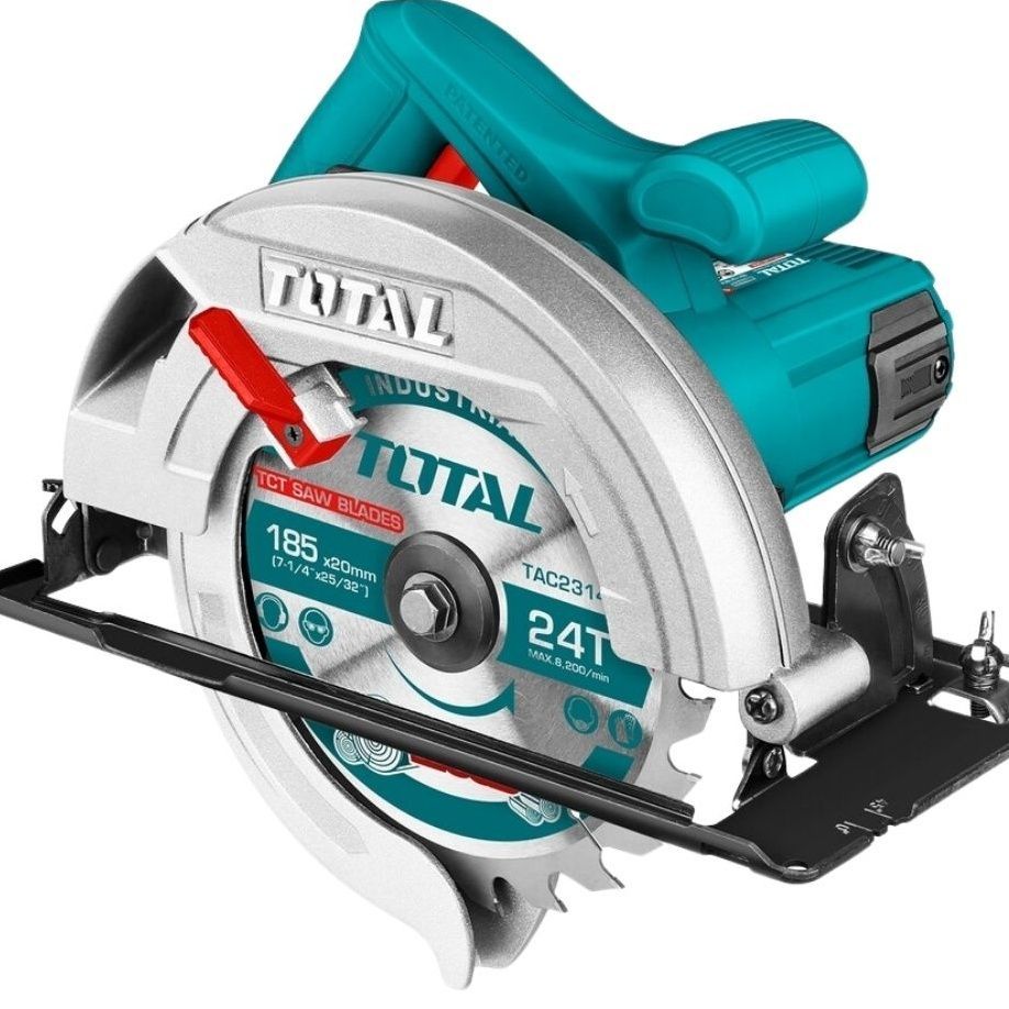 Total Circular Saw 220-240V 1400W 4800Rpm 185X20Mm