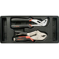 Fixman Tray 2 Piece Plier Set Groove Joint Pliers 10' And Lock Grip Pl