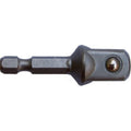 Tork Craft Socket Adaptor 1/2'M Sq x 50mm 1/4'M Hex Shank Carded