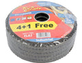 Flap Disc Zirconium 115mm 80 Grit Flat 4+1
