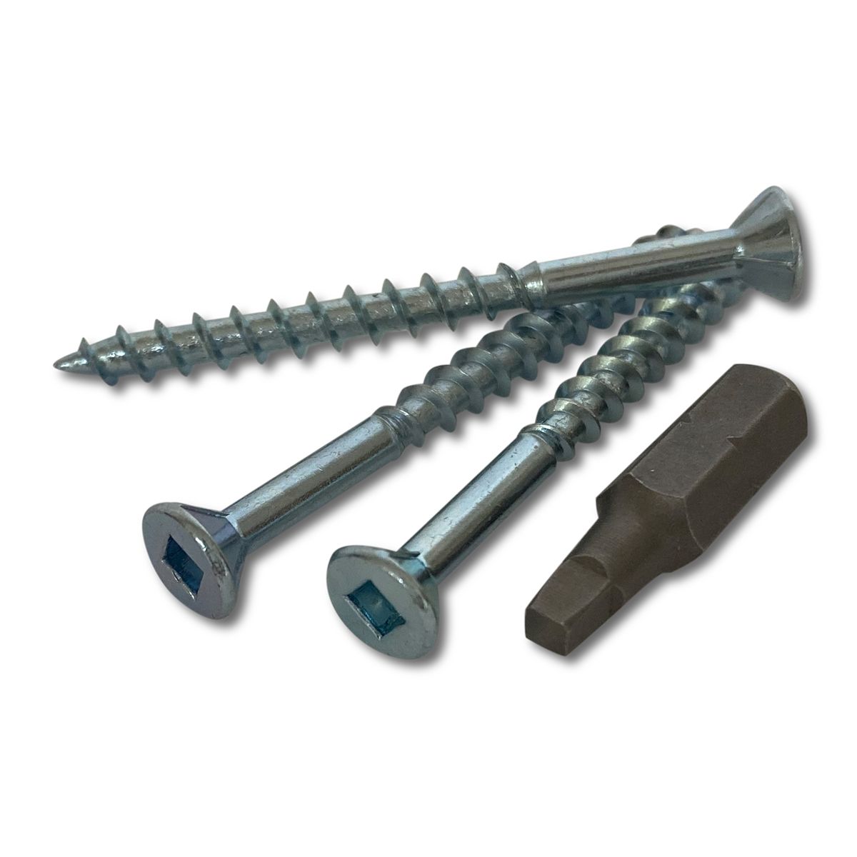 Ifasten CBC Square No8 ZP 4.2x16mm - 500 Pack With Bit