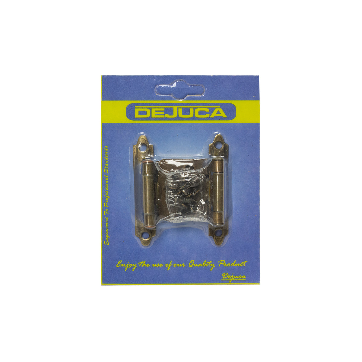 Dejuca - Self Closing Hinge - Antique - Brass - 1pair/Card