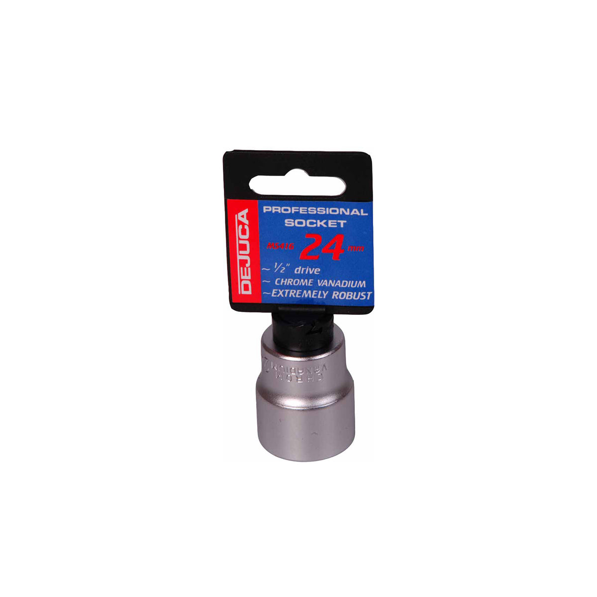 Dejuca - Socket - Cv - Fd - 1/2 Inch drive - 6pt - 24mm