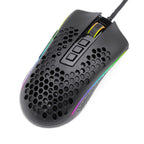 Redragon STORM 12400DPI 7-Button RGB Gaming Mouse - White