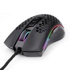 Redragon STORM 12400DPI 7-Button RGB Gaming Mouse - White