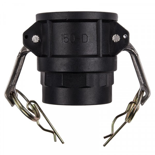 Camlock PP Type D Female Coupler x Female BSP - 40mm