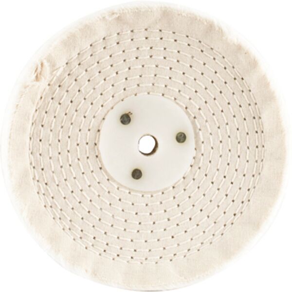 Tork Craft White Buff/Mop 150mm x 3 Section x 30 mm Thick 1/2 ' Hole