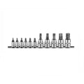 Force - 1/4' Drive - Star Socket Bit - 11 Piece