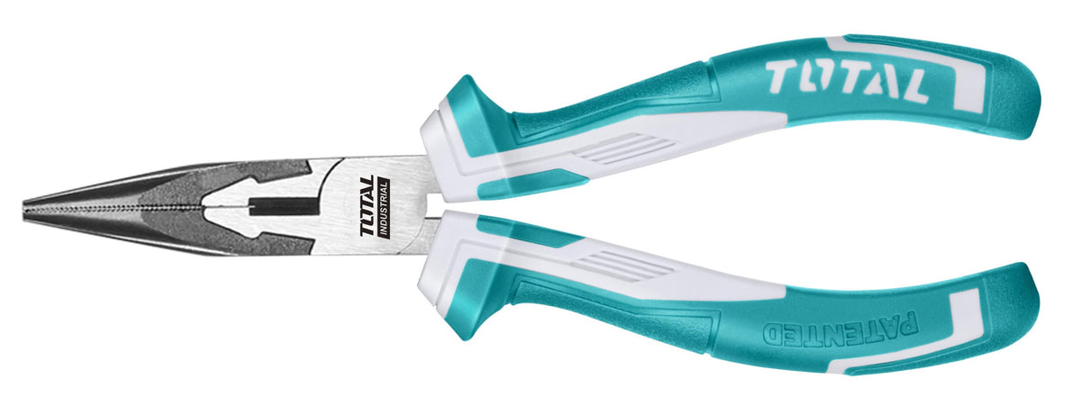 Total Tools 2Pcs Long Nose Pliers 160mm (6') Two Colour