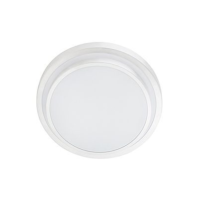 Power ceiling light 265mm Silver Tiered LED 12w 4000K