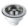 Waste Sink Large Strainer & Plug 90mm