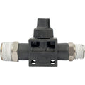 Aircraft Pu Hose Fitting Valve 3/8'M x 1/4'M