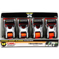 Smart Straps - 4m RatchetX Ratchet - Orange (4 Pack)