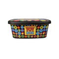 SD Homeware- Decorated Storage Box Flat 18L