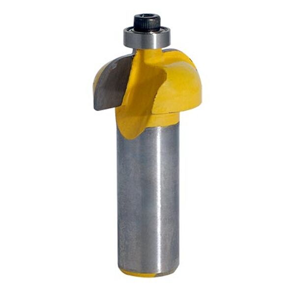 Tork Craft Cove Router Bit With Bearing 1/2'X1/2'