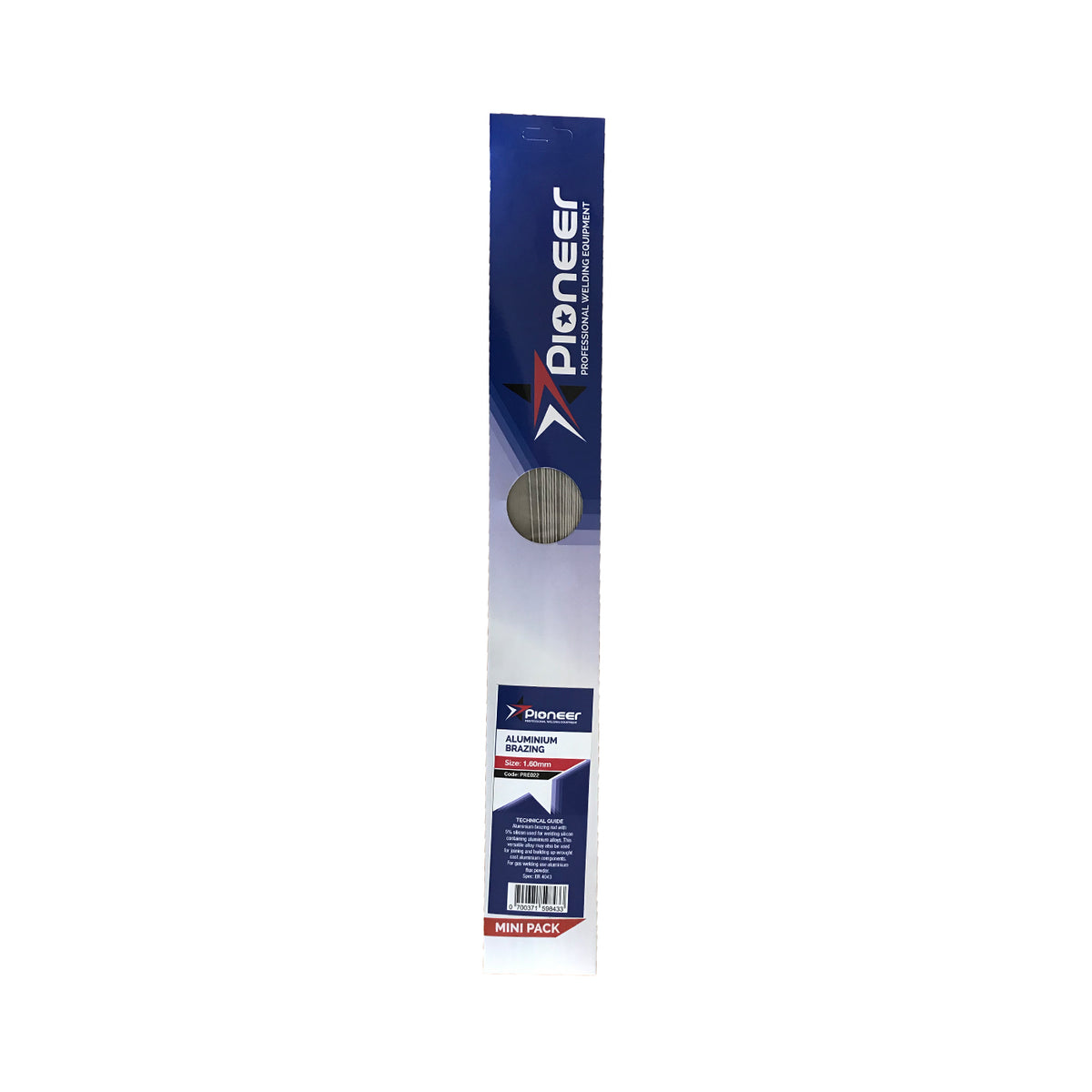 Aluminium Brazing - 20 Piece - Welding Rod - 1.6mm