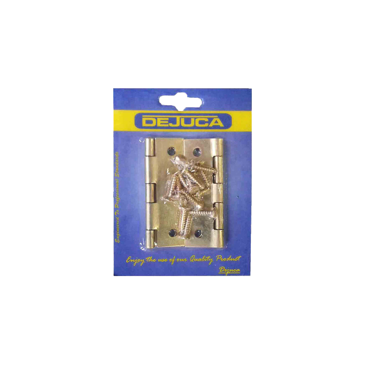 Dejuca - Butt Hinge - Bp - 75mm - 1pair/Card