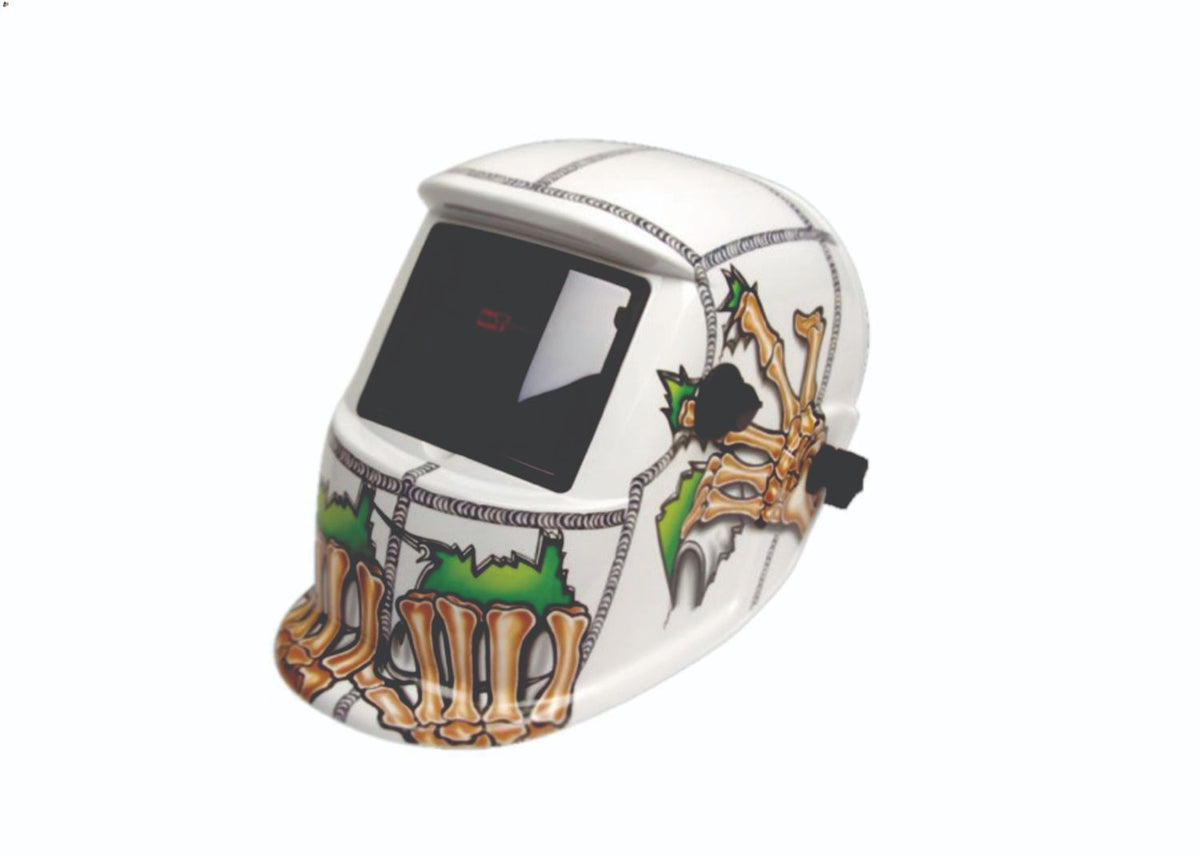 Matweld Helmet Auto Dark with GrIndustrial  White
