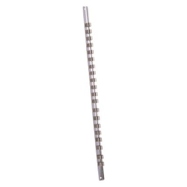 King Tony - Rail For Sockets 1/4" With Clips 150Mm - 3 Pack