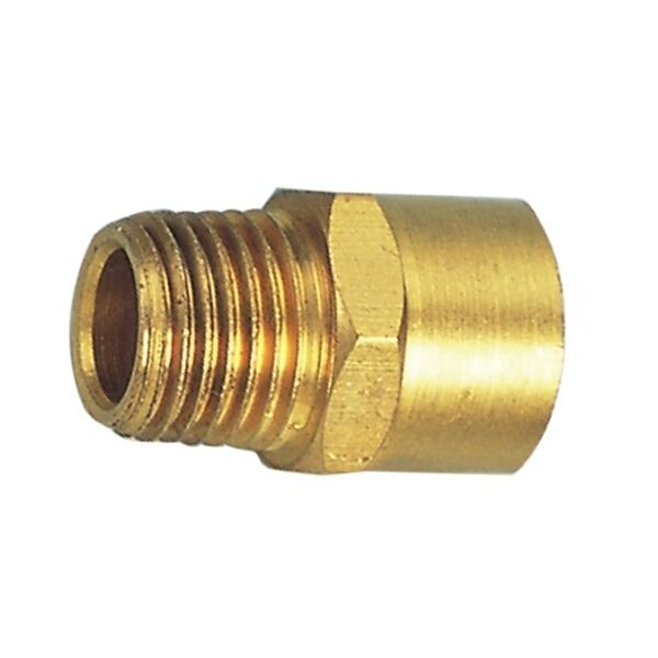 Aircraft Reducer Brass 3/8X1/2 M/F