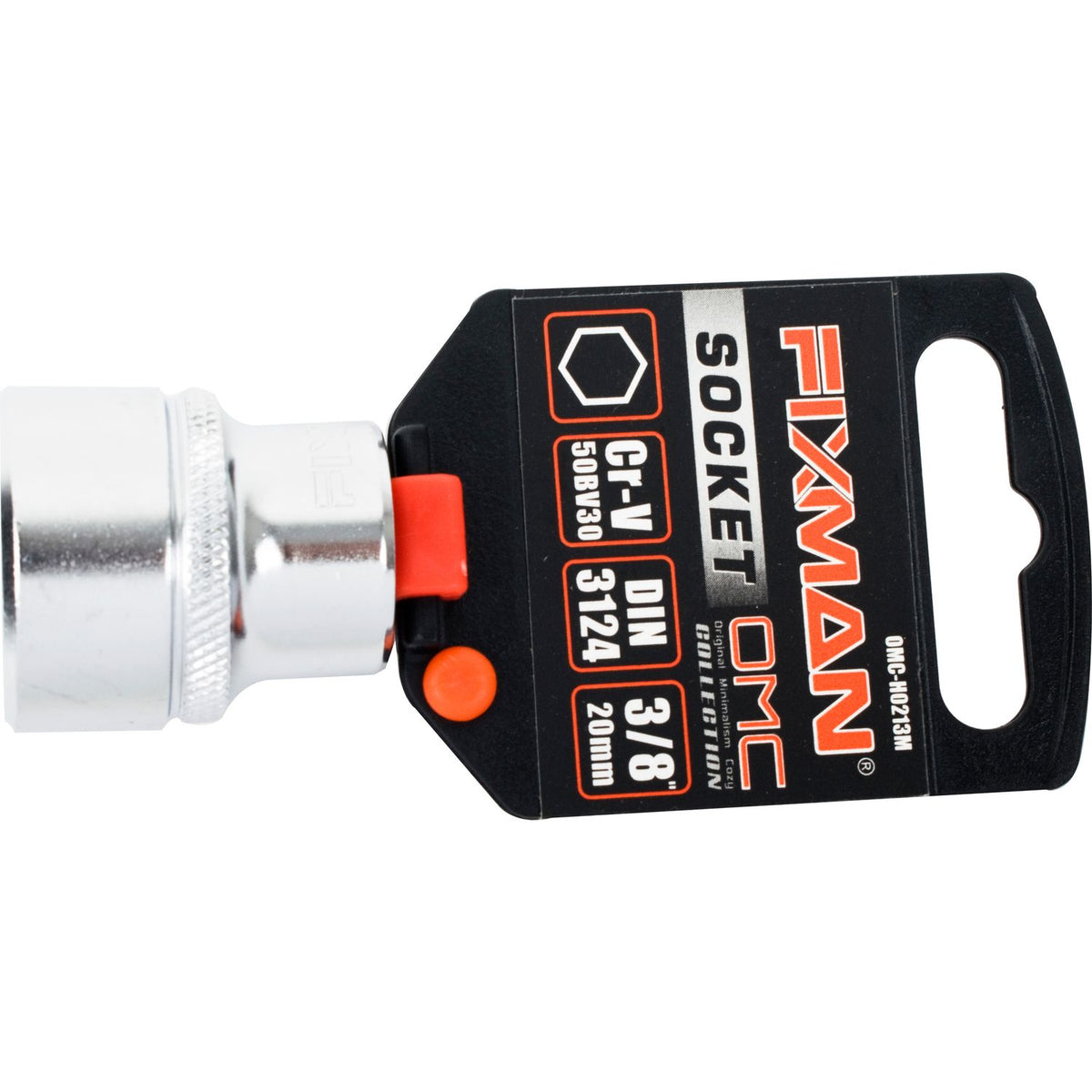 Fixman - Hex Socket - 3/8 Inch Drive - 20mm